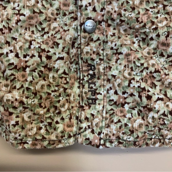 RALPH Ralph Lauren Corduroy Cotton Fitted Shirt vintage - Picture 4 of 6